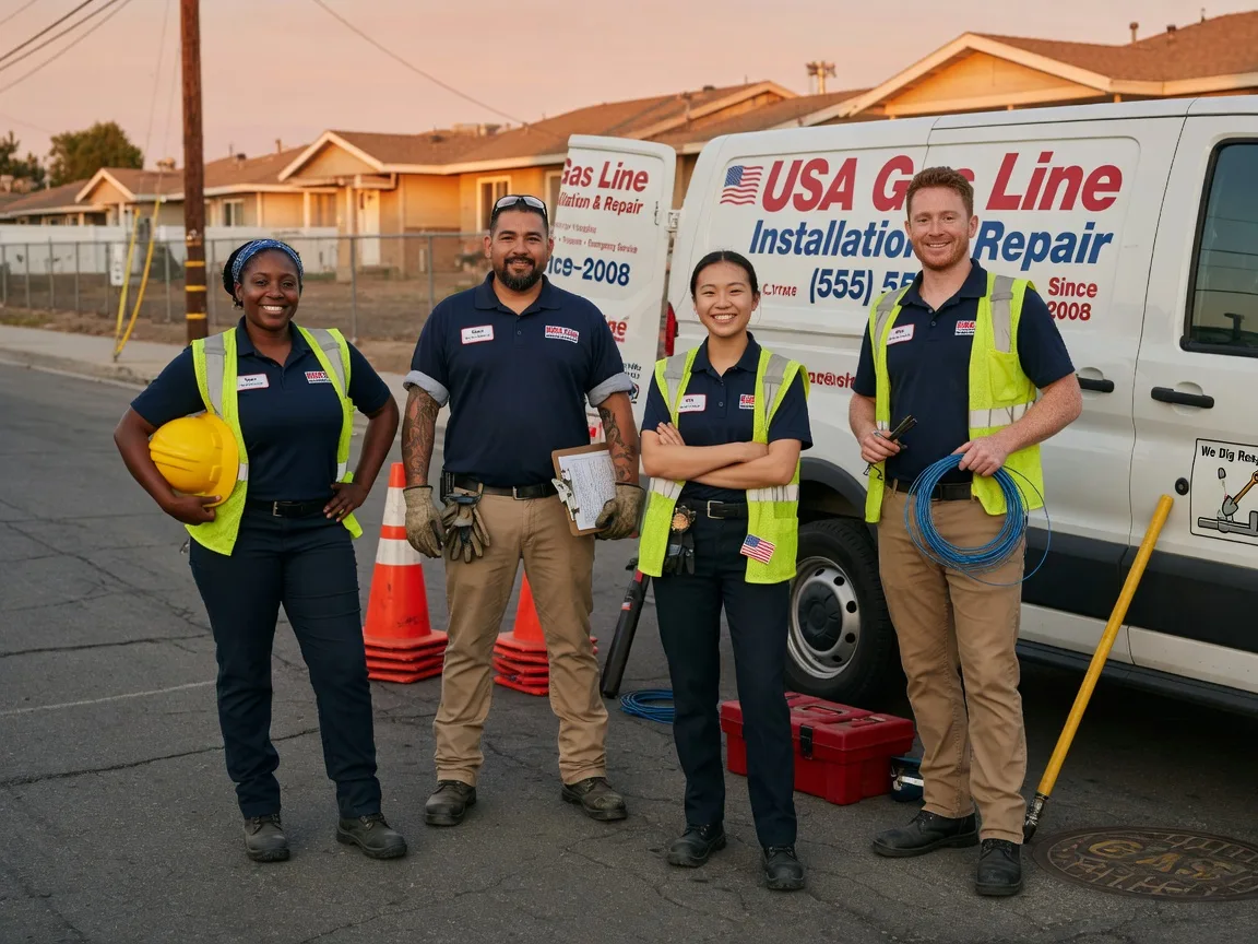 Gas Line Installation company in Elmer City, WA